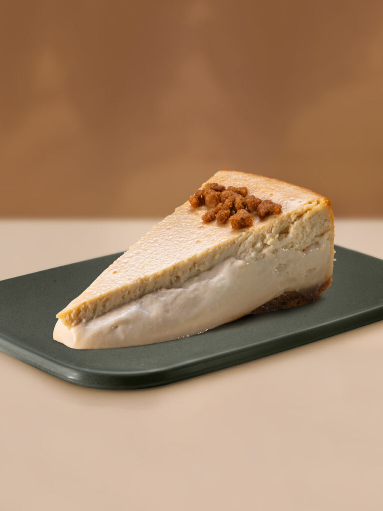 tarta de queso lotus individual