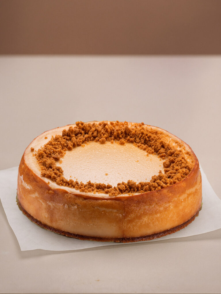tarta de queso lotus grande