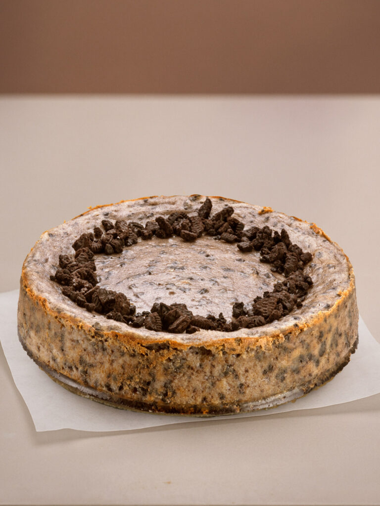 tarta de queso oreo grande